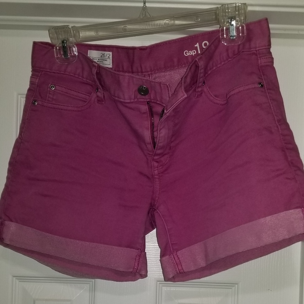 Gap Pink Sexy Boyfriend Shorts